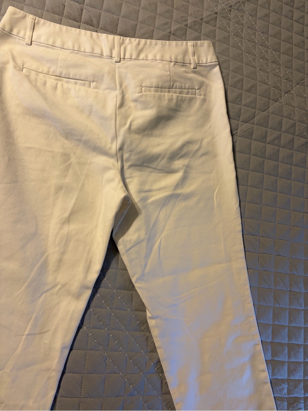 Liz Claiborne White Emma Classic Dress Pants